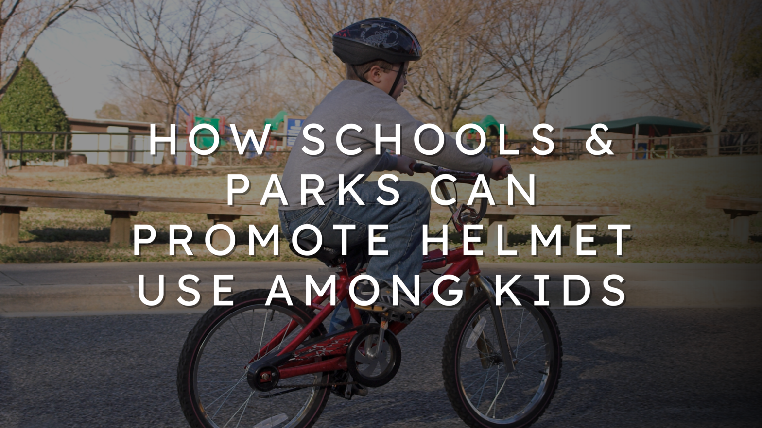 How Schools & Parks Can Promote Helmet Use Among Kids