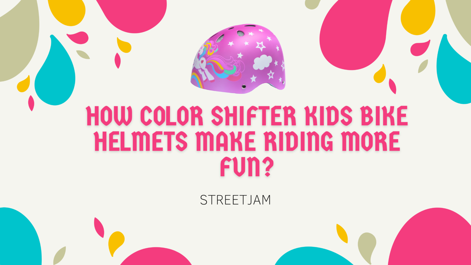 How Color Shifter Kids’ Bike Helmets Make Riding More Fun?